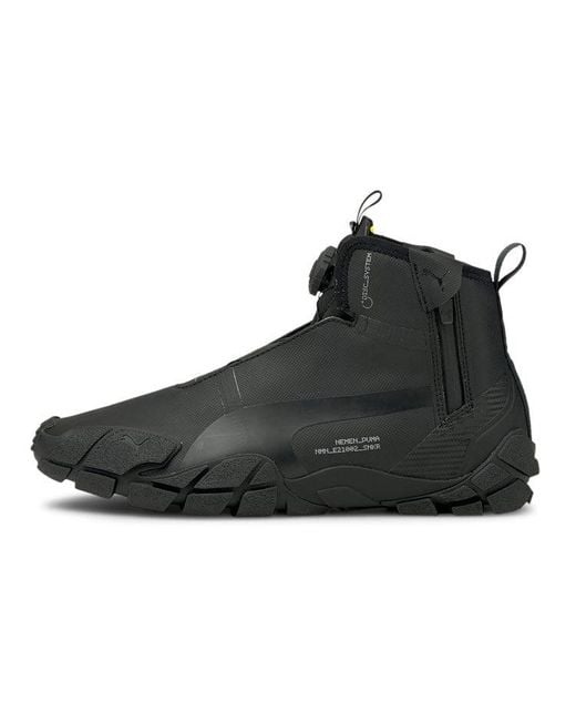 PUMA Black Nemen X Centaur Mid Disc for men