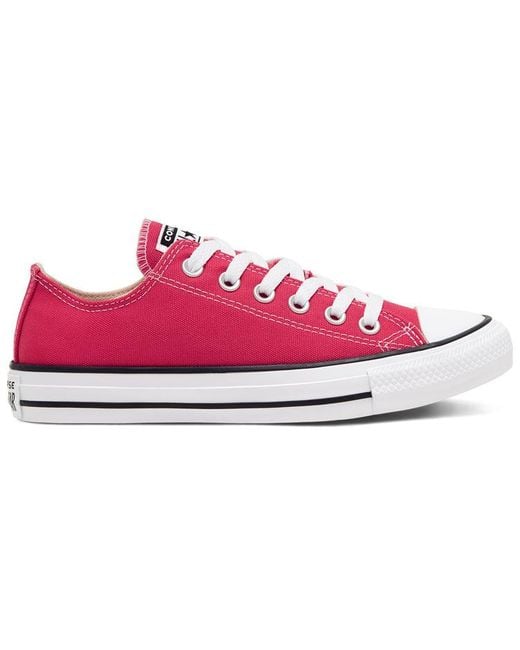 Converse Pink Chuck Taylor All Star Lo 'Carmine' for men