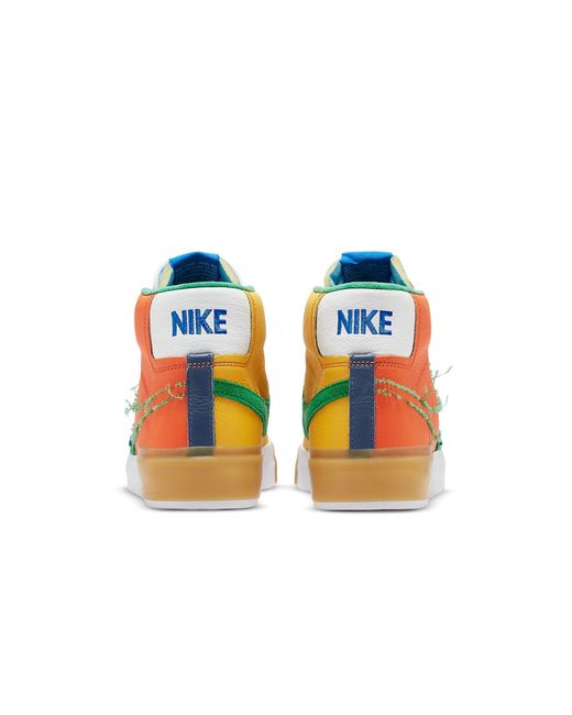 Nike Blue Zoom Blazer Mid Edge Sb 'Multi-Color' for men