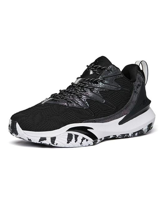 Anta Black Quick Battle 5 Low for men
