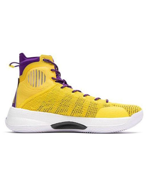 Li-ning Purple Yushuai 13 Premium Hi for men