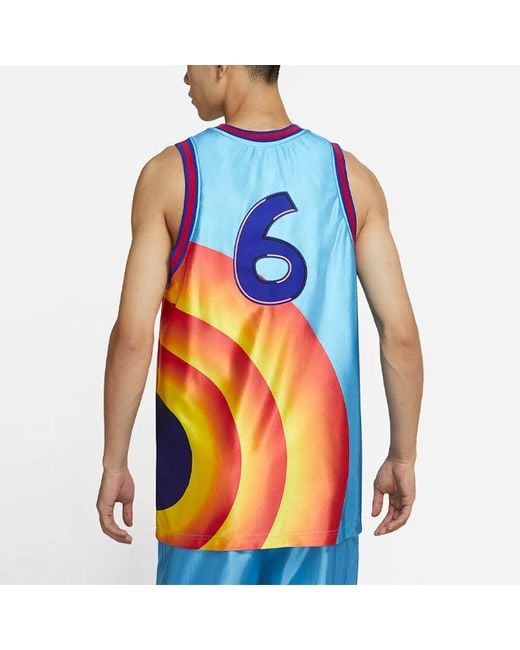 Nike Blue X Space Jam:a New Legacy Lebron Tank for men