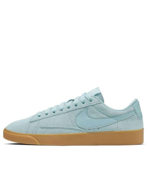 Nike Blue (Wmns) Blazer Low Sd 'S