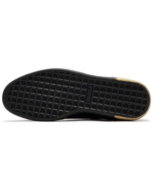 PUMA Black Suede Dance Crew Metallic' for men