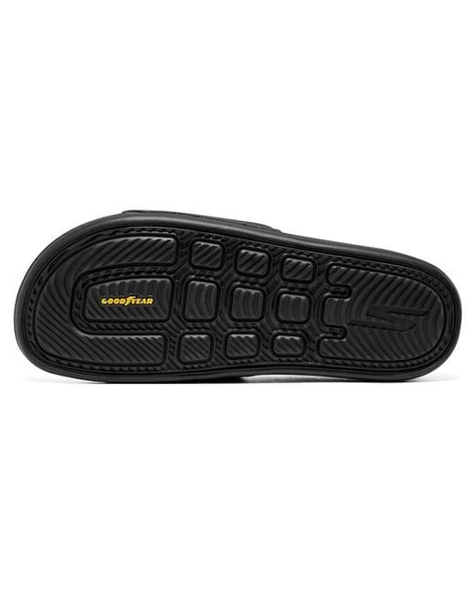 Skechers Black Hyper Slide for men