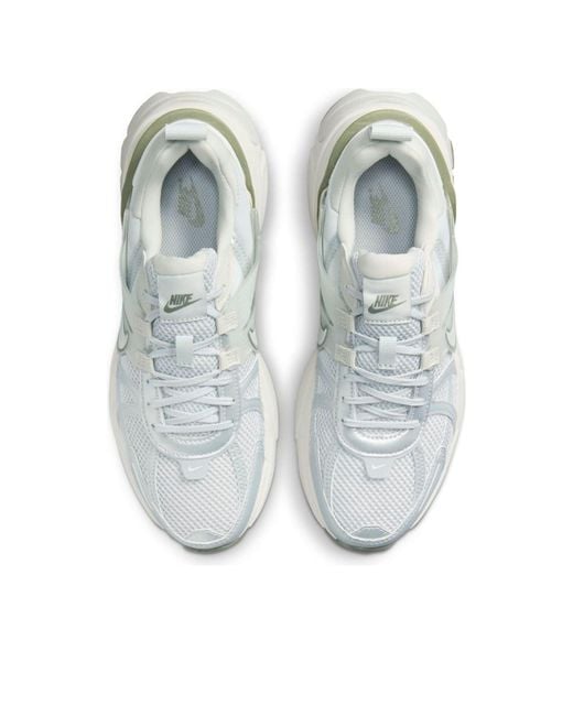 Nike White (Wmns) V2K Run 'Photon Dust Light'