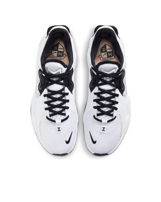 Nike White Pg 5 for men