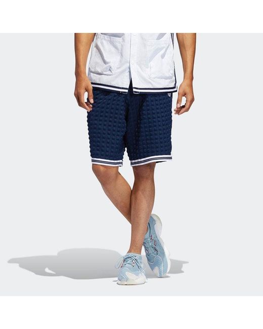 Adidas Blue Checkered 'Collegiate' for men