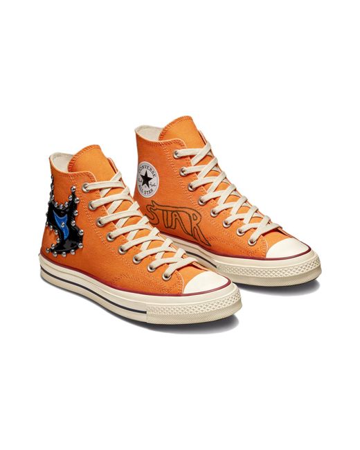 Converse Blue Come Tees X Chuck 70 High 'Star Light Path' for men