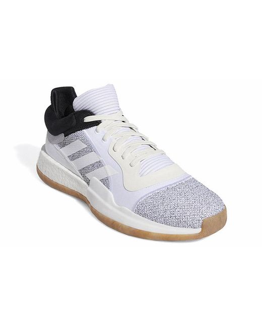 Adidas White Marquee Boost Low Gum' for men