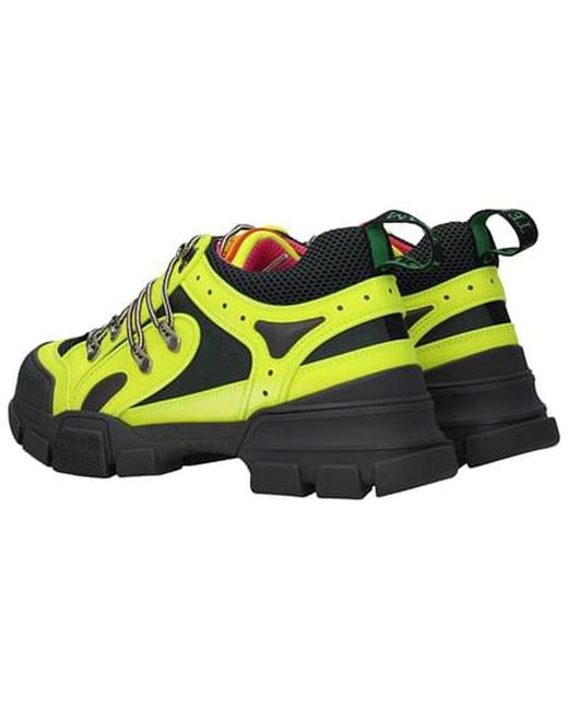 Gucci Yellow Flashtrek 'Reflective' for men