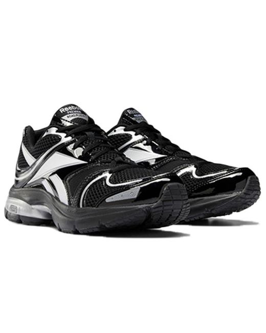 Reebok Black Premier Road Plus 6 Metallic' for men