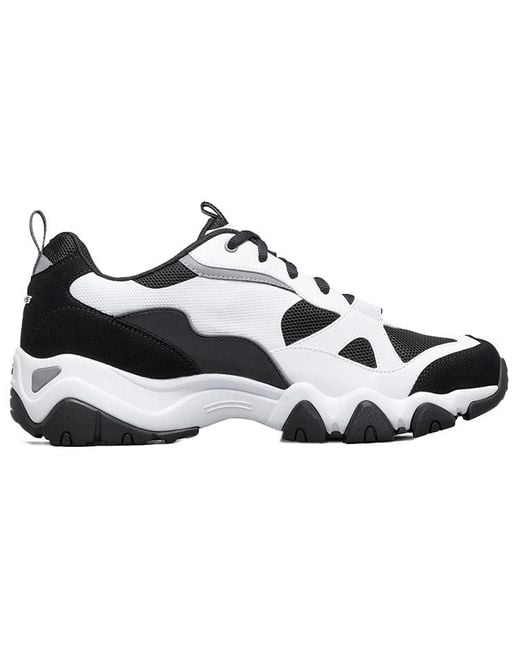 Skechers White D'Lites 2.0 for men