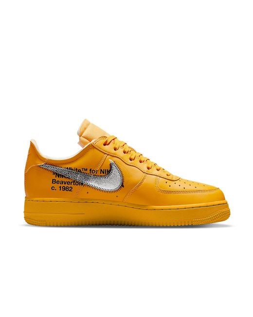 Nike Orange X Off- Air Force 1 Low 'Lemonade' for men