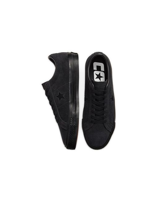 Converse Black One Star Pro Low 'Triple' for men