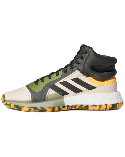 adidas Marquee Boost 'camo Sole' in Green for Men | Lyst