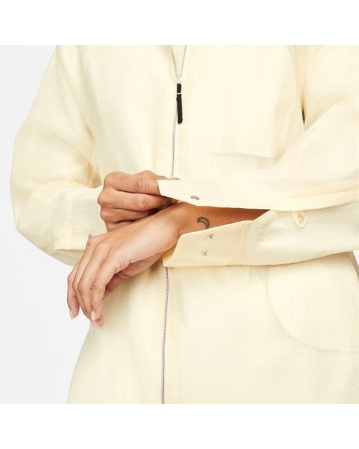 Nike Natural (Wmns) Esc Woven Shirt Jacket 'Coconut Milk'