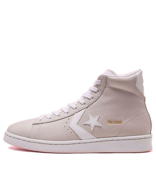 Converse Brown Pro Leather High 'Pale Putty'