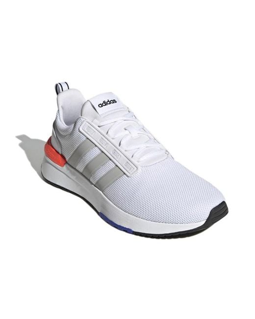 Adidas White Racer Tr21 Wide Solar' for men