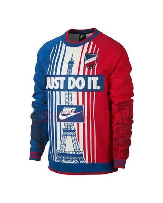 Nike Blue City Version Splicing 'Team Royal University Summit' for men