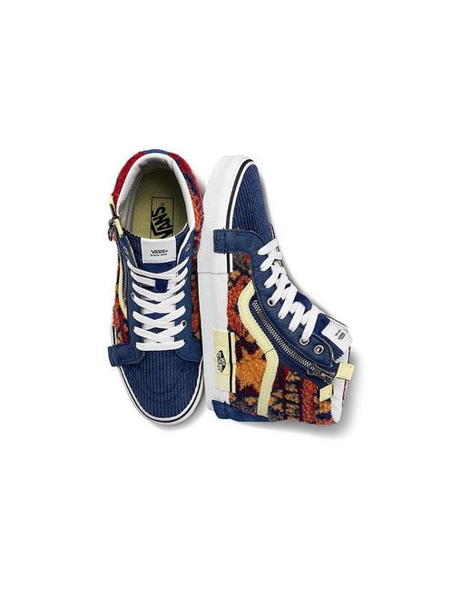 Vans Blue Shoes Skate Shoes for men