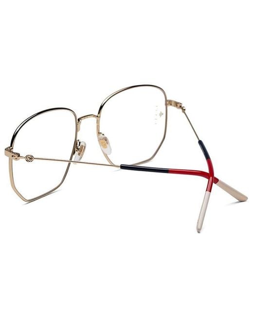 Gucci Brown Gg Standard Optical Glasses Frame Sub-Edition Golden