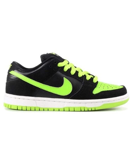 Nike White Sb Dunk Low Pro 'Neon J-Pack' for men