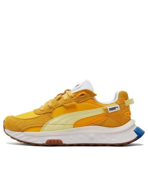 PUMA Yellow Wild Rider 'Mineral' for men
