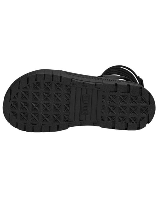 PUMA Black (Wmns) Mayze Sandal Laces