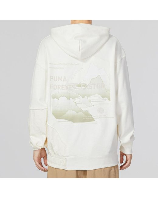 PUMA White Cny Bz Zaozhi Hoodie for men