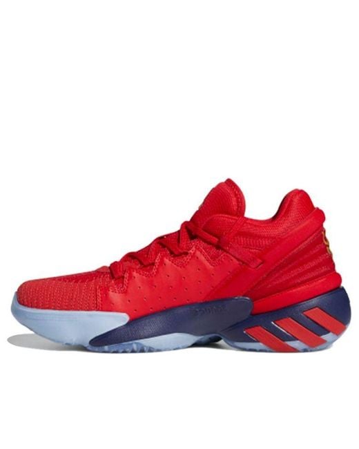 Adidas Red Marvel X D.O.N. Issue #2 Gca 'Scarlet Team' for men