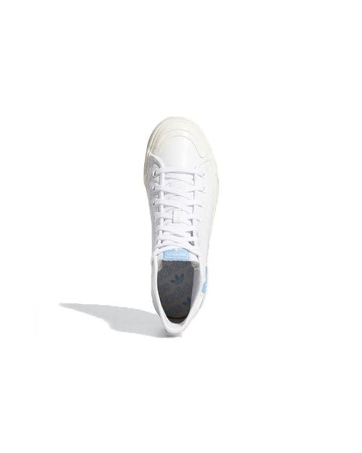 Adidas White Nizza Hi Rf for men