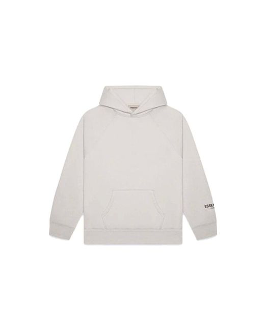 Fear Of God White Fw20 Core Hoodie for men