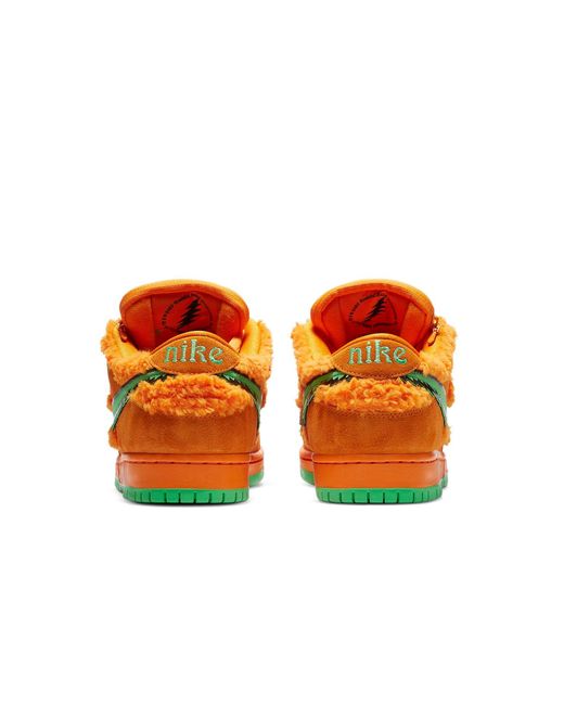 Nike Orange X Grateful Dead Sb Dunk Low Bear' for men