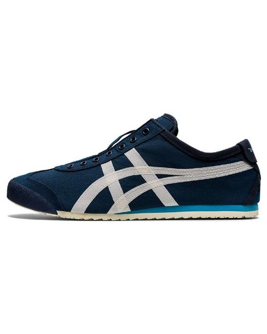 Onitsuka Tiger Mexico 66 Slip On Iron in Blue for Men Lyst UK