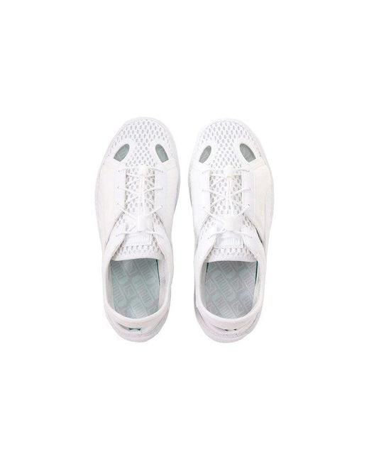 PUMA White (Wmns) Platform Trace Lite Mule