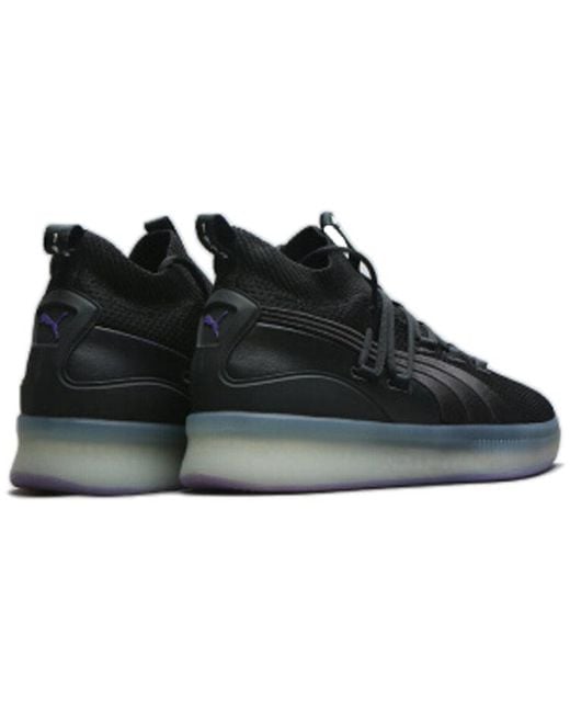 PUMA Black Clyde Court Glow' for men