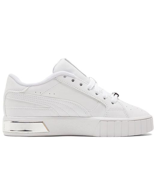 PUMA White (Wmns) Cali Star 'Metallic