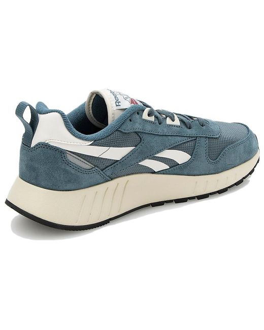 Reebok Blue Classic Leather Hexalite 'Hooblu Chalk'