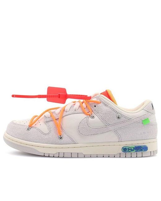 Nike Pink X Off- Dunk Low 'Lot 31 Of 50' for men