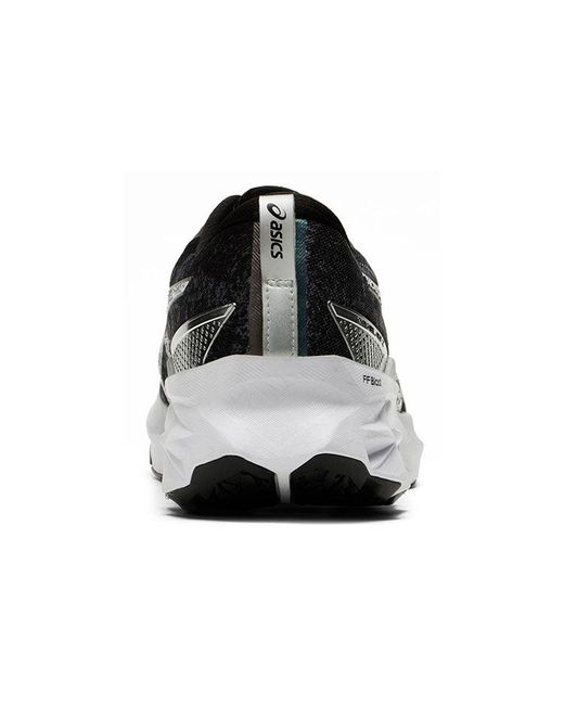 Asics Black Novablast 2 Platinum 'Carrier Pure' for men