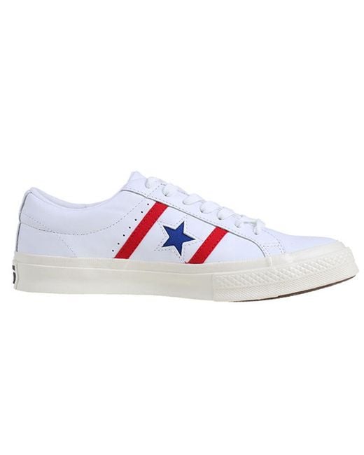 Converse White One Star Academy Low for men