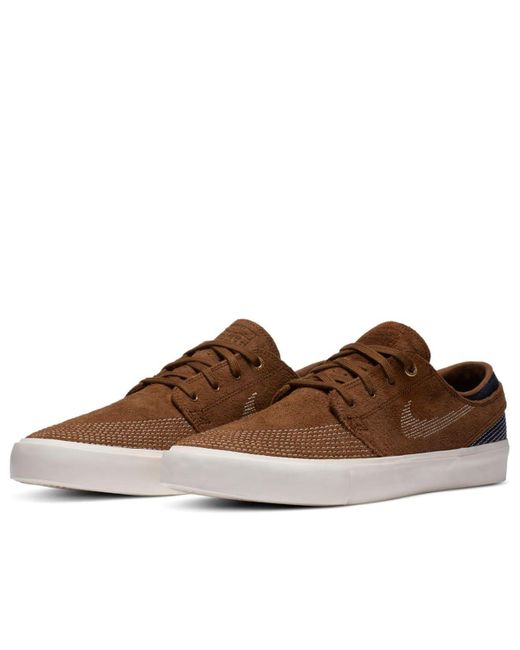 Nike Brown Zoom Stefan Janoski Rm Premium Sb 'Sashiko Pack for men
