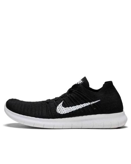 Nike Black Free Rn Flyknit for men