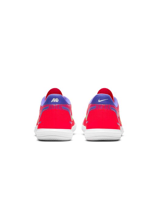 Nike Red Vapor 14 Academy Ic Indoor Court 'Brt Crimson Mtlc Burst' for men