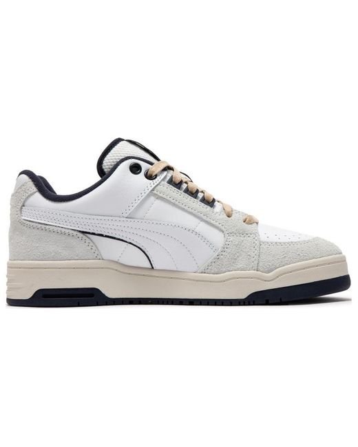 PUMA White Slipstream Lo 'Service Line'