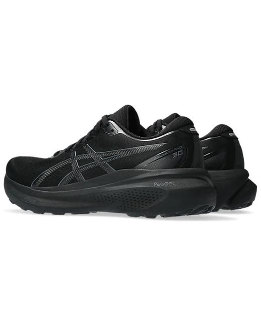 Asics Black Gel-Kayano 30 Extra Wide 'Triple' for men