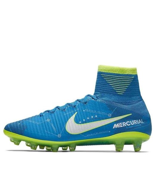 Nike Mercurial Superfly 5 Njr Ag-pro in Blue for Men | Lyst