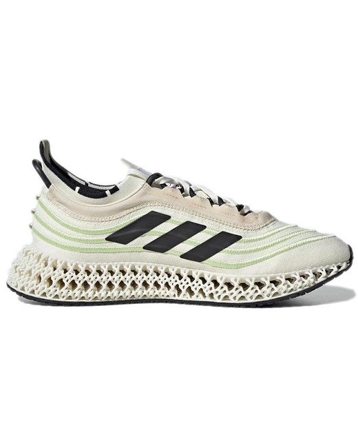 Adidas White X Parley 4Dfwd 'Off Almost Lime' for men