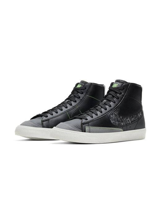 Nike Black Blazer Mid '77 Vintage 'Recycled Wool Pack for men
